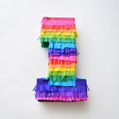 Number 1 Shaped Party Piñata