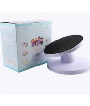 Load image into Gallery viewer, 11 inch x 5.4 inch Durable Fondant Revolving Cake Stand