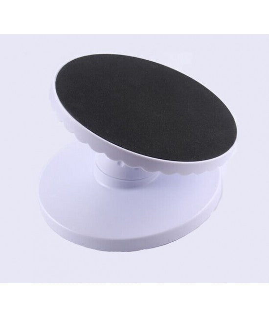 11 inch x 5.4 inch Durable Fondant Revolving Cake Stand